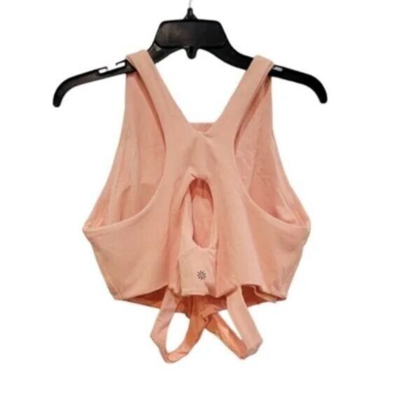 Athleta Conscious Cut Out Crop Top Small Workout Yoga‎ Athleisure Activewear - Picture 5 of 8